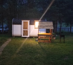 Домик-бочка в Сельская усадьба
