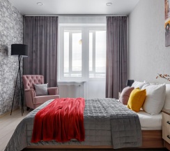 1-комнатные апартаменты улучшенные в Апельсин