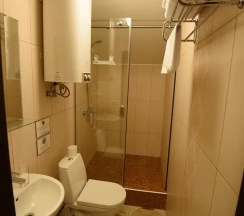Улучшенный номер с кухней и двуспальной кроватью в Time hotel