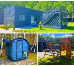 Семейный коттедж с видом на море в Можайское приморье