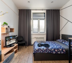 Апартаменты студия в BestFlat24 (БэстФлэт24) на улице Гостиничная 12к6