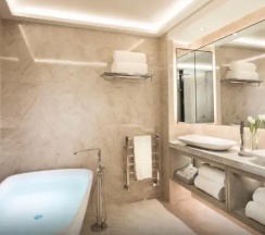 Двухместный люкс Salon двуспальная кровать в Kempinski Hotel Beijing Yansha Center