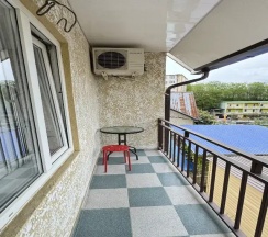 Апартаменты Standard с 2 комнатами с балконом в Отдых у Галины