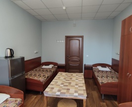 Номер эконом с 4 односпальными кроватями в Кузьмолово