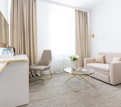 СТАНДАРТ ПЛЮС С ВИДОМ НА МОРЕ ВЫСОКИЙ ЭТАЖ в Grand Yan Hotel