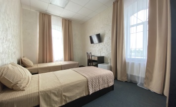 Улучшеный номер с двумя односпальными кроватями в Старая Мельница