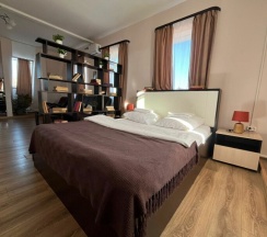 Полулюкс-студия (гостиная зона, спальня, ванная комната) в Митяевский