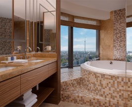 Люкс Junior с видом на город в Radisson Blu Olympiyskiy Hotel Moscow