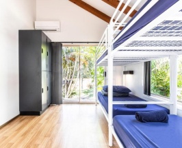 Двухместный коттедж двуспальная кровать в Wake Up! Byron Bay - Hostel