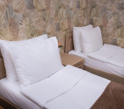 Стандарт 3-местный с двумя раздельными кроватями и балконом в Джульетта