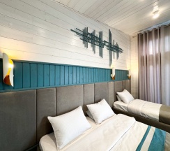 Трёхместный номер Standard с красивым видом из окна в Manresa family resort