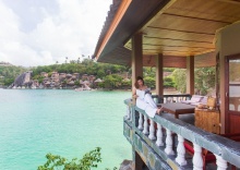 Номер Deluxe с балконом и beachfront в Koh Tao Relax Freedom Beach Resort