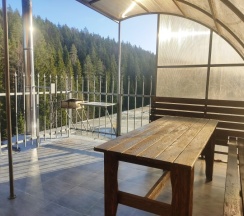 Семейный номер с террасой в Хекселя