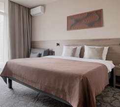 Номер улучшенный с 1 двуспальной кроватью в GreenGate Hotel&SPA