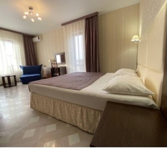 Двухместный номер Standard с балконом и с красивым видом из окна двуспальная кровать в Мечта