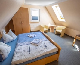 Двухместный номер Standard двуспальная кровать в Hotel Pension Nordseewelle