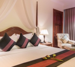 Семейный номер Deluxe с 2 комнатами с балконом в Angkor Palace Resort & Spa