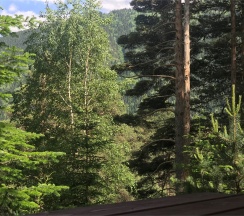 Шале 3. Четырехместный номер комфорт с видом на горы в Белый волк