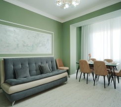 Однокомнатные апартаменты comfort с видом на горы в Alantau