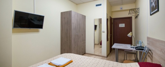 Двухместный номер (общая кровать) окно во двор в За околицей