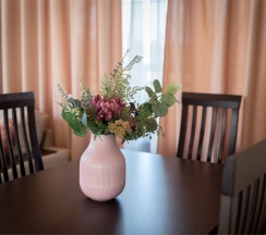 Дуплекс с двумя спальнями и террасой в Лепота