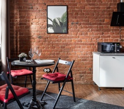 Двухместные апартаменты с видом на город двуспальная кровать в Greenfeel