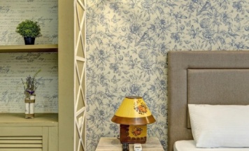 Двухместный люкс с видом на город двуспальная кровать в Часы