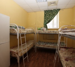Кровать в общем номере в Профит-хостел