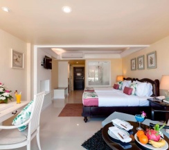 Двухместный номер Deluxe Terrace 2 отдельные кровати в Thavorn Palm Beach Resort Phuket