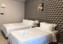 Одноместный семейный номер Deluxe с балконом в Water Aparthotel