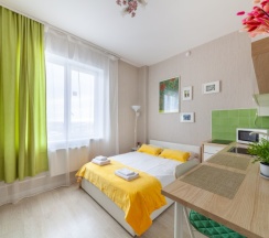 Компактная студия для 1-2 гостей в Pulkovo Apart