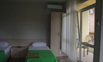 Семейный номер Standard с балконом и с красивым видом из окна в Гостевой дом