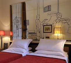 Двухместный номер Classic двуспальная кровать в Phi Hotel Bologna