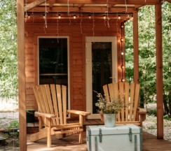 Лесная капсула в Место кемп