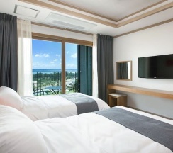 Двухместный номер Standard с балконом 2 отдельные кровати в Familia Hotel Jeju