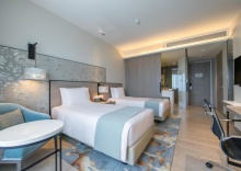 Двухместный номер Premium с видом на море 2 отдельные кровати в Holiday Inn & Suites Rayong City Centre, an IHG Hotel