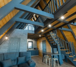 A-frame house в Омо