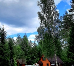 Двухместные апартаменты Classic c 1 комнатой с красивым видом из окна двуспальная кровать в Усадьба Коноваловых