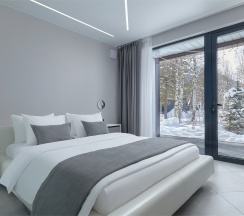 ВИЛЛА DELUXE С КУПЕЛЬЮ НА ДРОВАХ в Первый Парк Отель Архыз