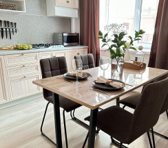 1-комнатные апартаменты люкс в Zavidovo design apartment (Апартаменты дизайн Завидово)