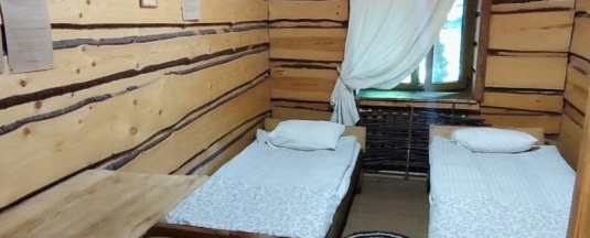Номер эконом с 2 односпальными кроватями в Этно-усадьба здравомыслящих