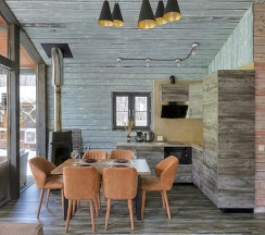 № 16 BarnHouse 65 m2 с камином, кондиционером и террасой. (📍Проживание с животными ЗАПРЕЩЕНО📍 Оснащение дома см. Подробнее) в Les holidays