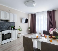 2-комнатные апартаменты улучшенные в Satin Home Apart на улице Грибалёвой