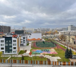1-комнатные апартаменты студия в InHome24 (ИнХоум24) на улице Автозаводская 23 строение 120
