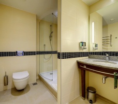 Номер стандарт с 1 двуспальной кроватью в Hampton by Hilton