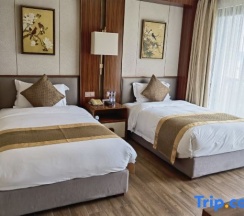 Люкс Executive с 3 комнатами с видом на море в Jinghai Hotel & Resort