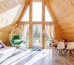 Светлое шале 3 в Рай в шалаше