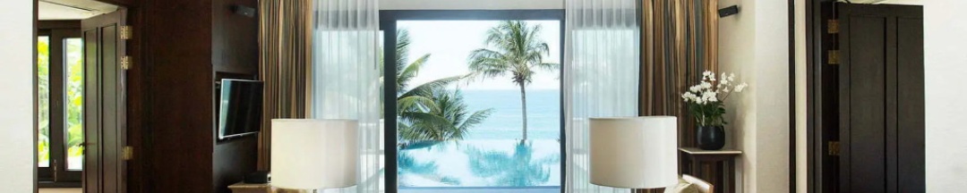 Четырёхместная вилла с бассейном с 2 комнатами oceanfront в Trisara Villas & Residences Phuket