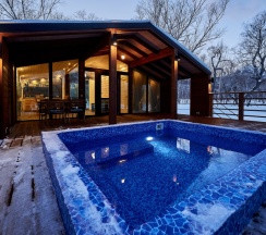 Шале с одной спальней в Kamchatka forest lodge