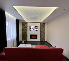 Двухместные апартаменты с 2 комнатами (двуспальная кровать) в Home Place Apart (Хоум Плэйс Апарт) на проспекте Героев
